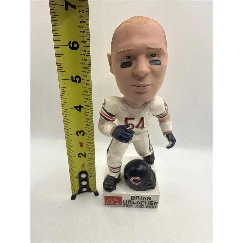 Brian Urlacher 2001 Pro Bowl Chicago Bears Vintage Football Bobblehead